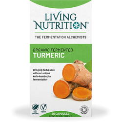 Fermented Turmeric 600mg Full Spectrum 60cps LIVING NUTRITION