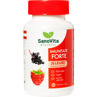 Sano Vita Imunitate Forte Jeleuri pentru Adulti 60 buc SANOVITA WELLNESS