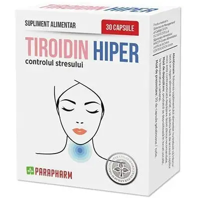 Parapharm Tiroidin Hiper, 30 cp