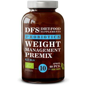 Diet-Food Bio Premix probiotice Controlul greutatii - 60 capsule - 27g