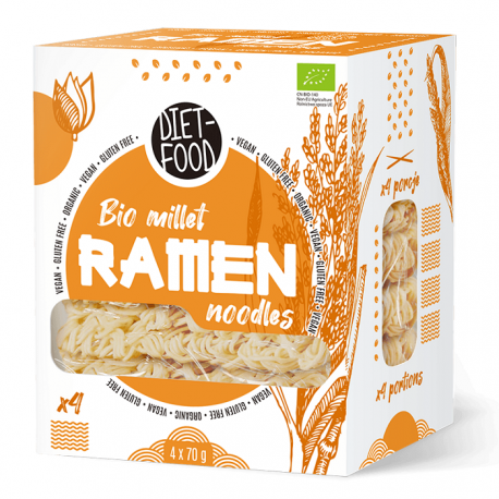 Diet-Food Paste Ramen Bio 100% mei 280g