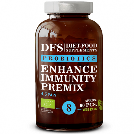 Diet-Food Bio Premix probiotice Cresterea imunitatii - 60 capsule - 27g