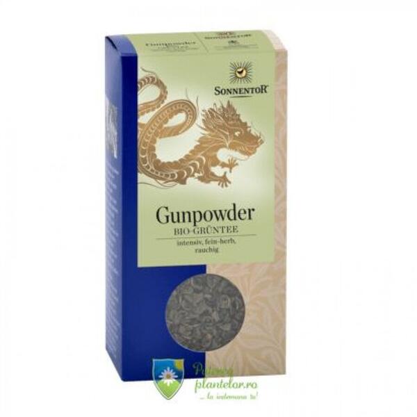 Sonnentor Ceai Verde Bio Gunpowder 100 gr