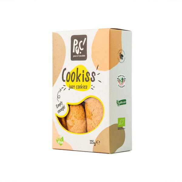 Poc Sweet Biscuiti simpli, ecologici 125 gr