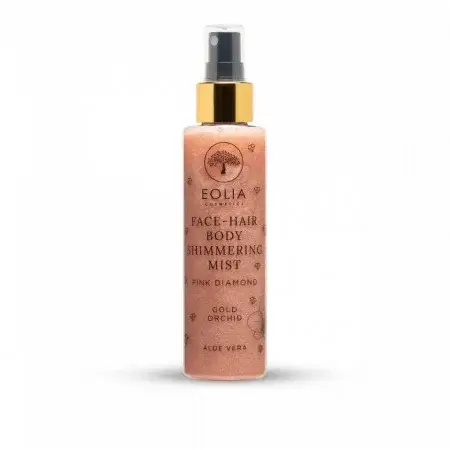 Olive Cosmetics Spray Hidratant pentru Par si Corp Sidefat Roz si Aroma de Orhidee, Eolia Cosmetics, 150 ml