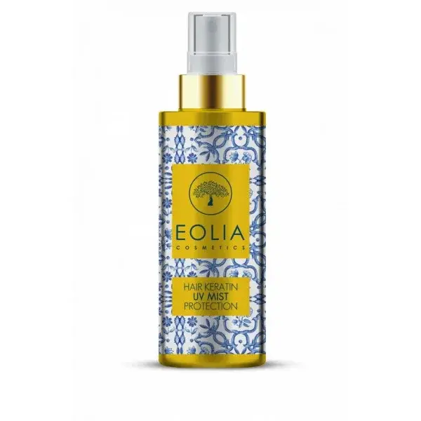 Olive Cosmetics Spray Protectie UV pentru Par cu Keratina, Eolia Cosmetics, 100 ml
