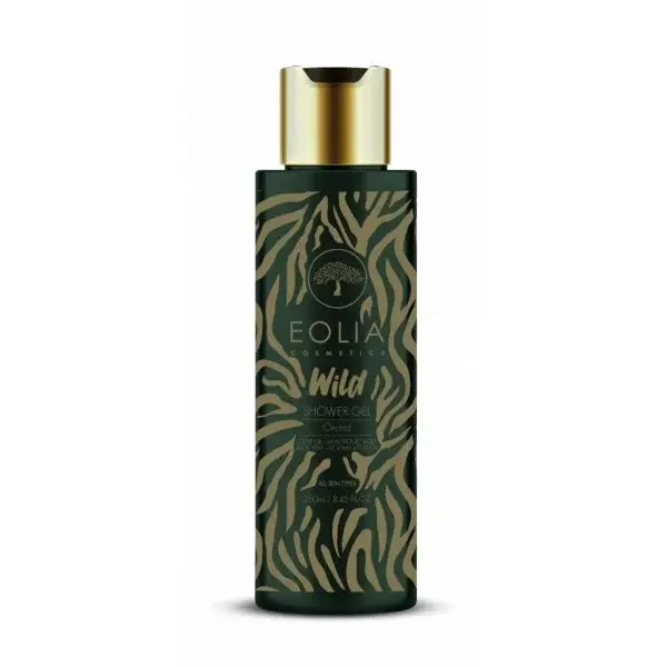 Olive Cosmetics Gel de Dus Natural Acid Hialuronic Wild Orchid, Eolia Cosmetics, 250 ml