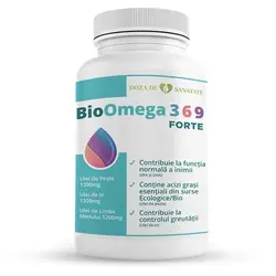 BioOmega 369 Forte, 40 capsule, Doza de Sanatate