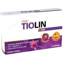 Tiolin DUO, 30 comprimate, Sun Wave Pharma