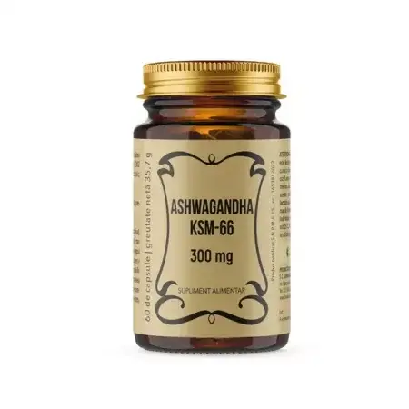Remedia Ashwagandha KSM-66, 300 mg, 60 capsule