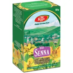 Ceai Senna frunze cutie 50 gr