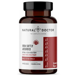 IRON SOFTLY ABSORBED formula delicata de fier Natural Doctor 90 cps