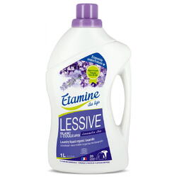 Detergent BIO rufe albe si colorate, parfum lavanda Etamine 1 L