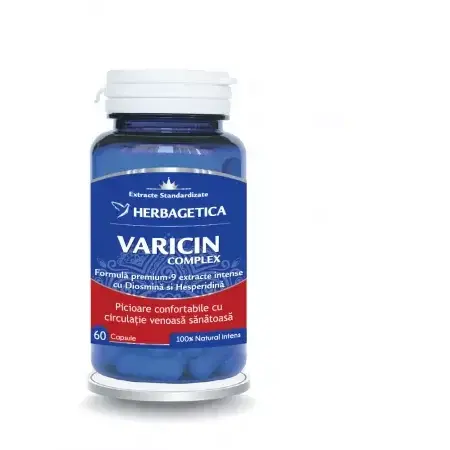 Varicin Complex, 60 capsule, Herbagetica