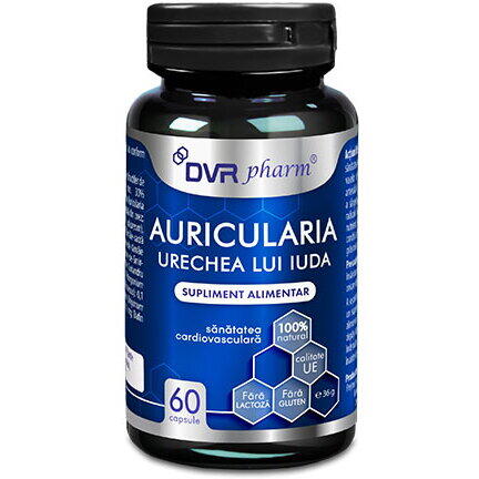 Dvr Pharm Auricularia – Urechea Lui Iuda – 60 de capsule