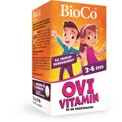 BioCo Vitamină pentru copii de grădiniță cu arome naturale 90 cpr