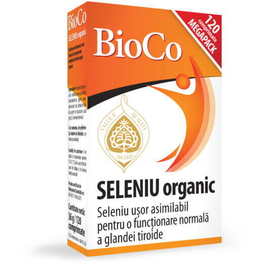 BioCo Seleniu organic 100mcg x 120 cpr