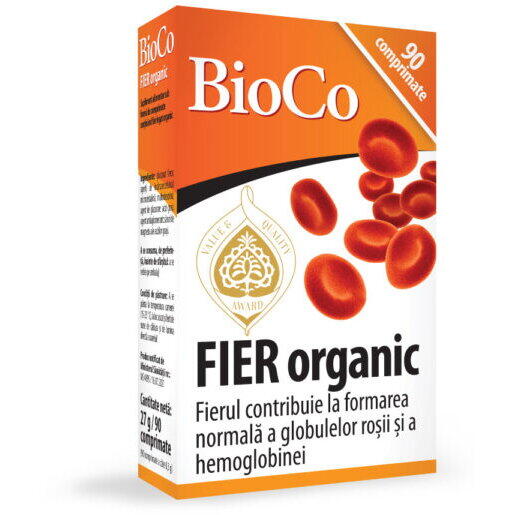 Bioco Fier organic 14mg x 90 cpr