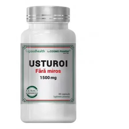 Usturoi fara miros, 1500 mg, 30 coprimate, Cosmo Pharm