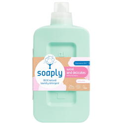 Detergent ecologic pentru lana si matase cu 99.9% ingrediente naturale Lively Lotus (1L), Soaply