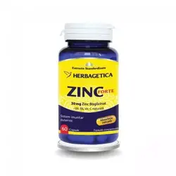 Zinc Forte, 60 capsule, Herbagetica