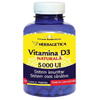 Vitamina D3 Naturala 5000 UI Herbagetica, 120 capsule vegetale