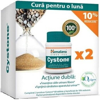 Himalaya Pachet Cystone, 60 tablete + 60 tablete