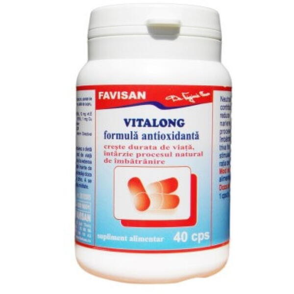 Favisan VITALONG (formul antioxidanta) 40cps