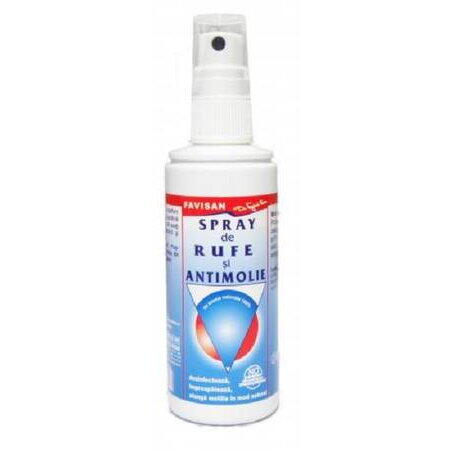 Favisan Spray Odorizant Multifunctional Anti-Insecte (Rufe si Antimolie) 100ml