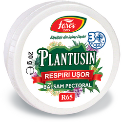 Plantusin Respiri Usor, R65, balsam pectoral 20g