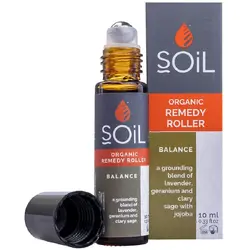 SOiL Roll-On Balance cu Uleiuri Eseniale Pure Organice ECOCERT 10 ml  Echilibru NOU