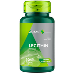 Lecitina 1200mg 30cps, Adams