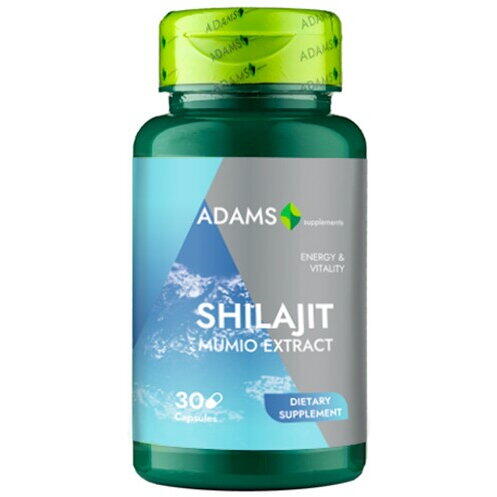 Adams Vision Shilajit (Mumio) 400mg 30cps, Adams