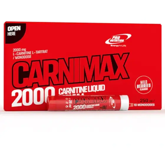 PRO NUTRITION Carnimax 2000 wild berries 25 ml, 20 mdz