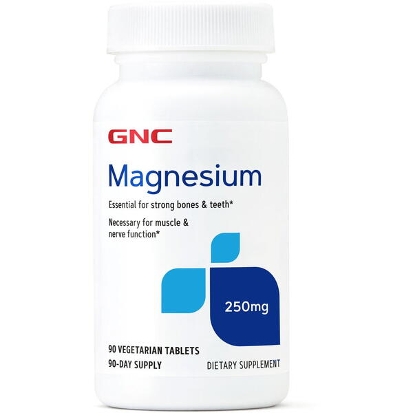 GNC Live Well Gnc Magnesium 250 Mg, Magneziu, 90 Tb