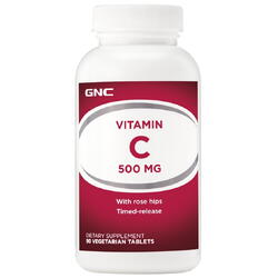 Gnc Vitamina C 500 Cu Eliberare Prelungita, 90 Tb