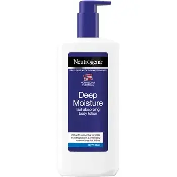 Johnson&Johnson Lotiune de corp pentru piele uscata Deep Moisture, 400ml, Neutrogena