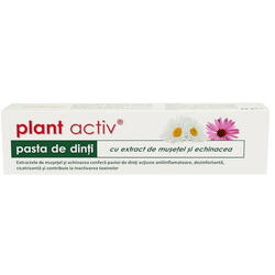 Pasta de Dinti Etera Musetel si Echinacea Plant Activ, 75 ml