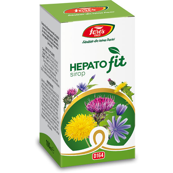 Fares HEPATOfit, D164, sirop, 100 ml