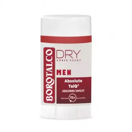 SOCIETA ITALO BRITANICA Deodorant stick pentru barbati Amber, 40 ml, Borotalco