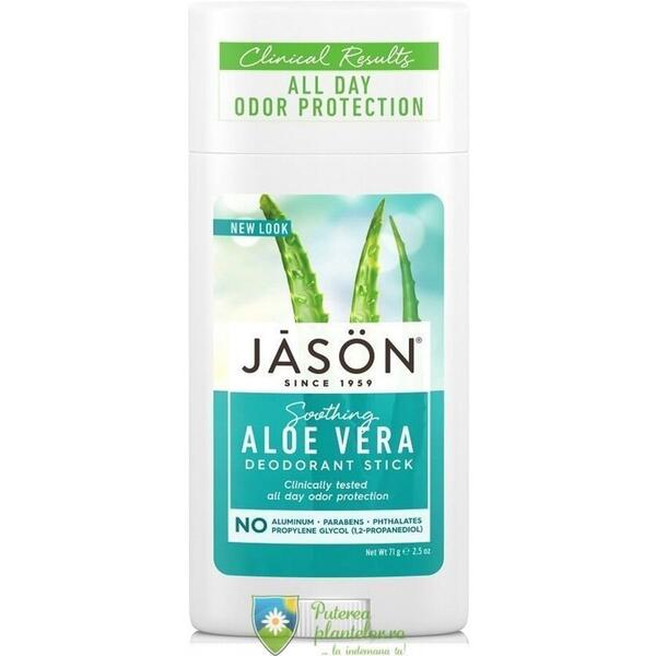 Jason Deodorant stick bio cu Aloe vera 75 gr
