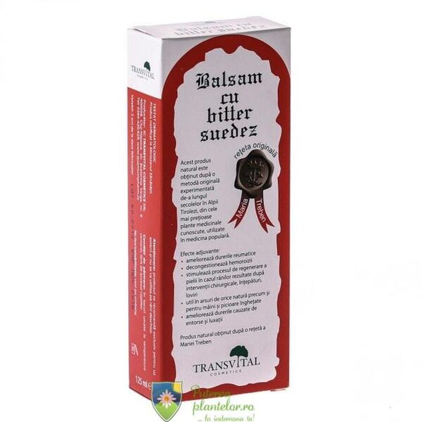 Transvital Balsam cu Bitter Suedez 125 ml