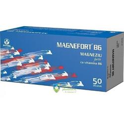 Magneziu forte cu vitamina B6 (Magnefort) 50 drajeuri