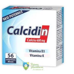 Calcidin 600mg 56 comprimate