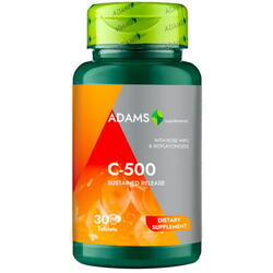 Vitamina C 500mg cu macese 30 tablete 1+1 Gratis
