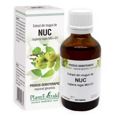 PlantExtrakt Extract din muguri de Nuc, 50 ml, Plant Extrakt