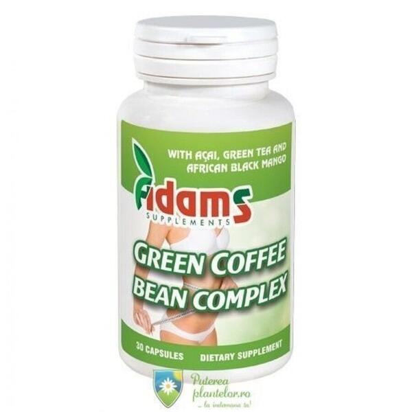 Adams Vision Green Coffee Bean Complex (cafea verde) 30 capsule