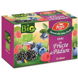 Ceai Fructe de Padure Bio 20 plicuri