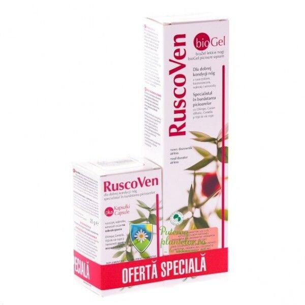 Aboca Ruscoven Plus 50 capsule + gel Cadou