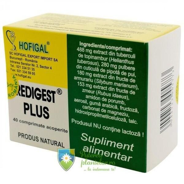 Hofigal Redigest Plus 40 comprimate